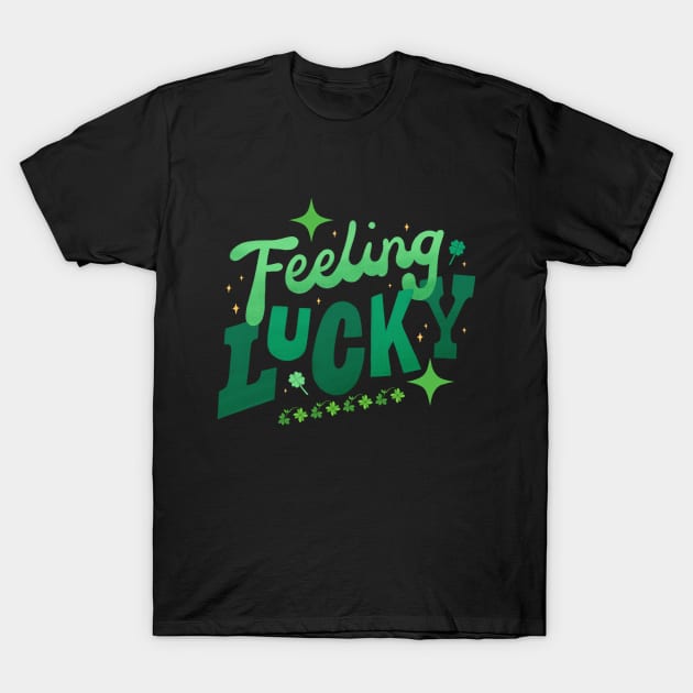 St Patricks' Day - Feeling Lucky T-Shirt by Casual Wear Co.